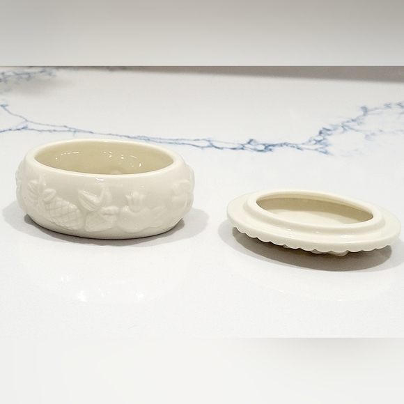 Vintage Lenox Oval Trinket Box - Picture 5 of 10